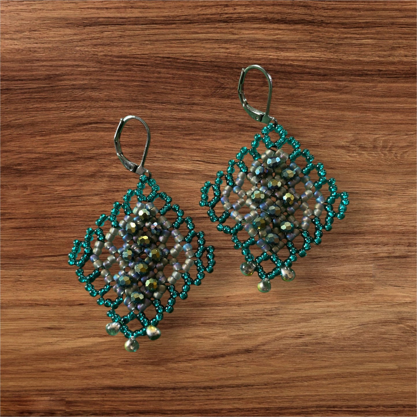 BeadHellion BeadWoven Earrings
