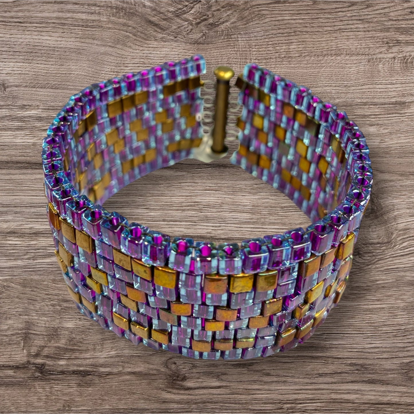 BeadHellion Bracelet- Chill Cubes