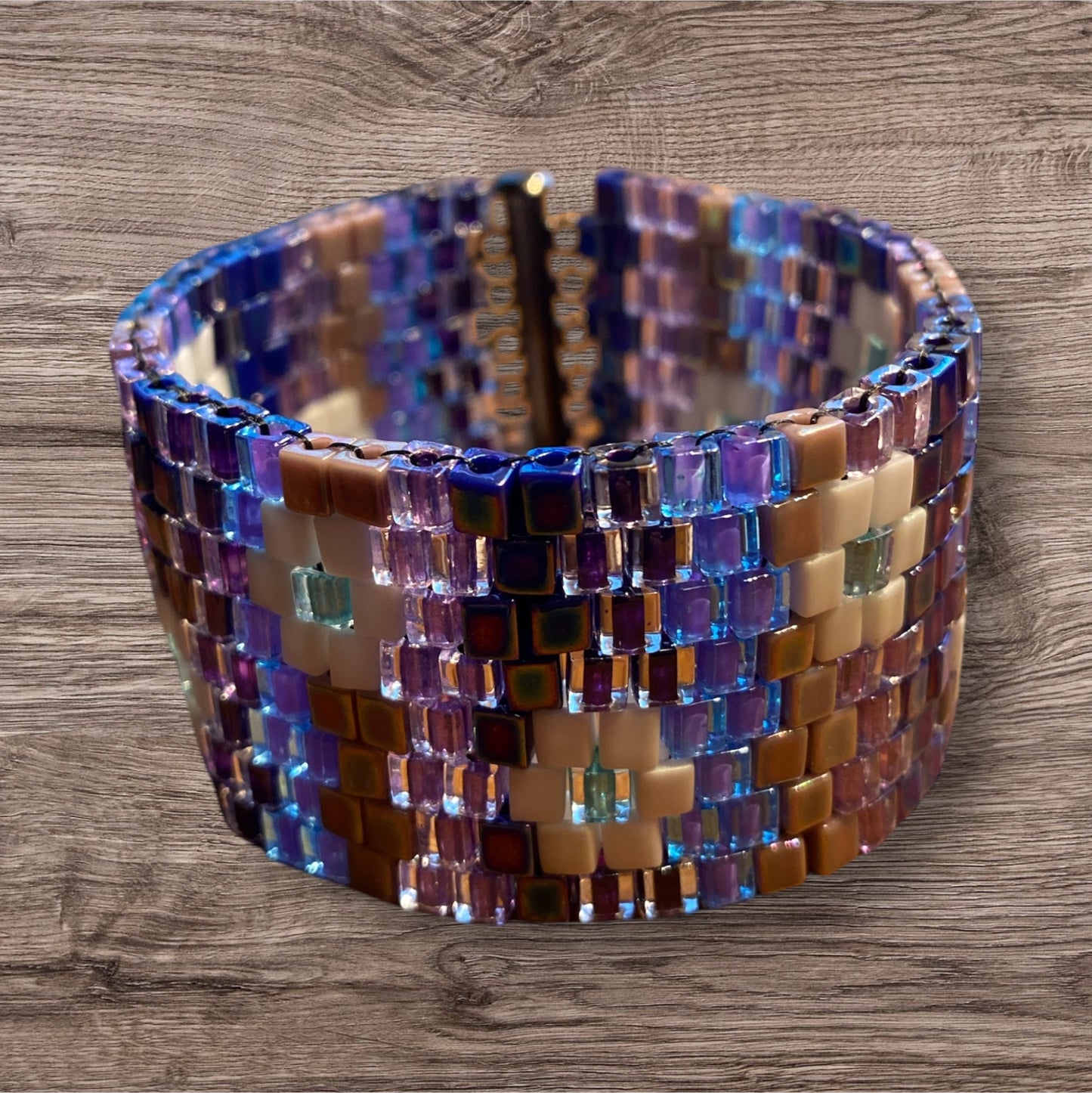 BeadHellion Bracelet- Chill Cubes