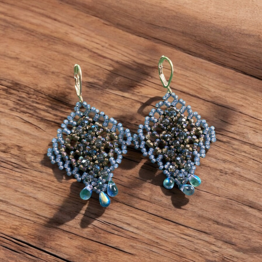 BeadHellion BeadWoven Earrings