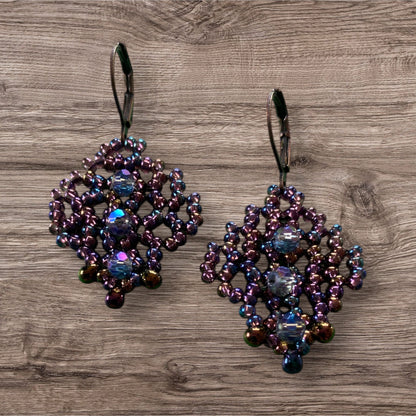 BeadHellion BeadWoven Earrings