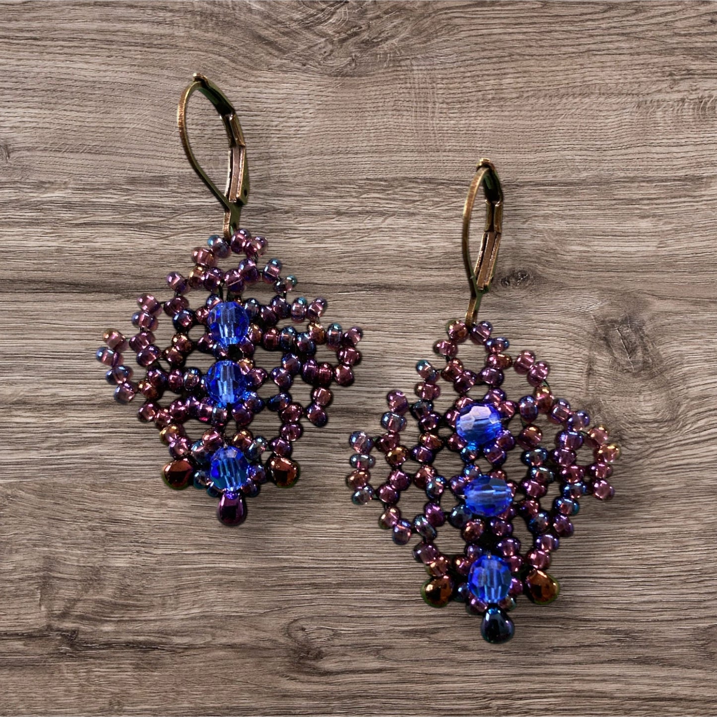 BeadHellion BeadWoven Earrings