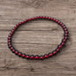 Garnet Stretch Bracelet